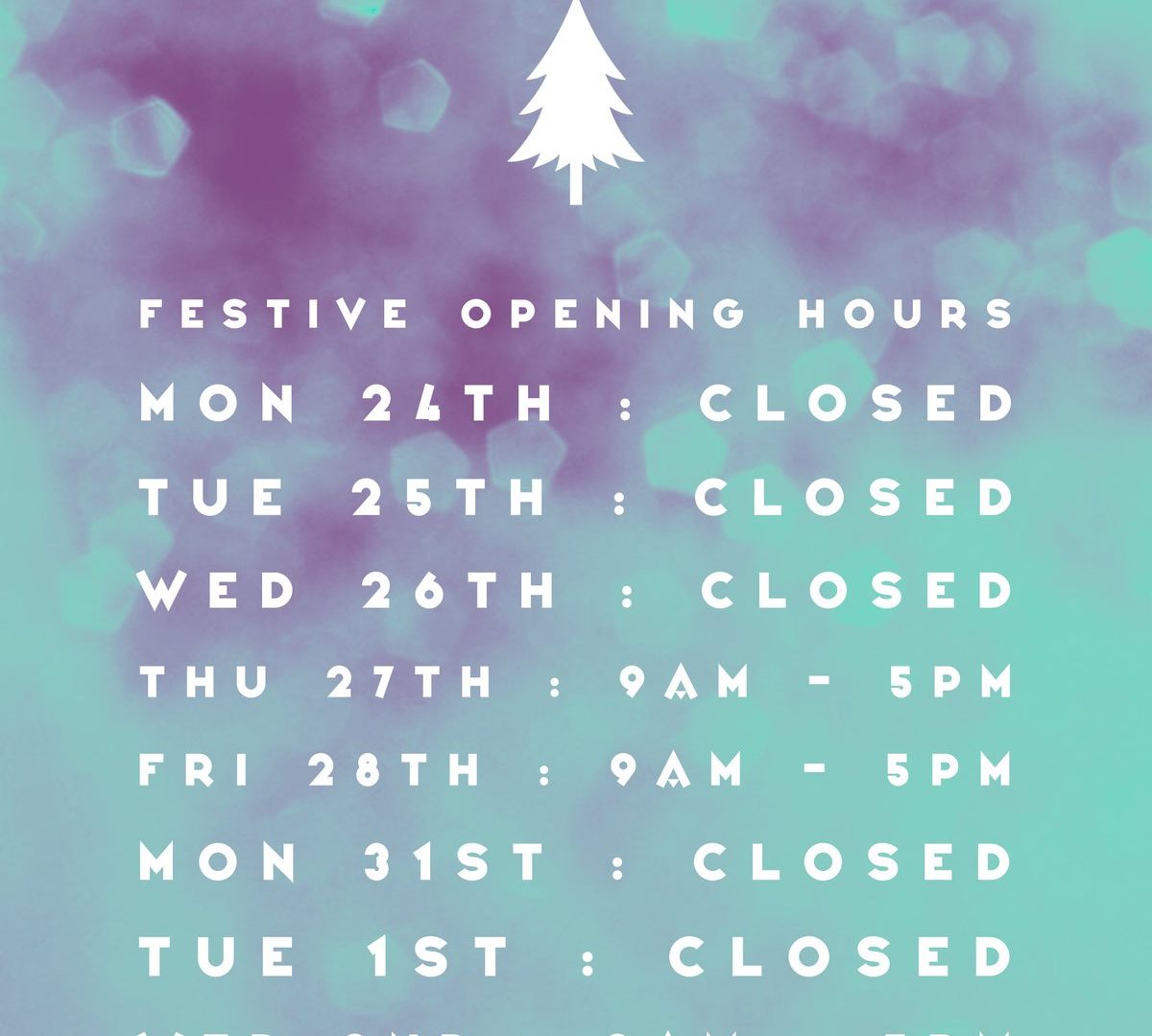 download flip out christmas opening hours